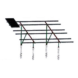 地面螺旋桩支架